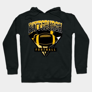 Pittsburgh Football Retro Throwback Hoodie